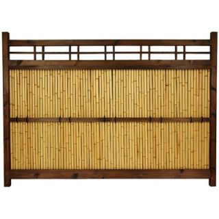 Oriental Furniture Japanese Bamboo 4 x 5 Kumo