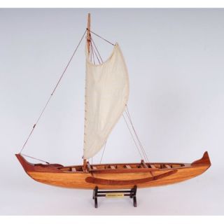 Old Modern Handicrafts Hawaiian Fishing Canoe