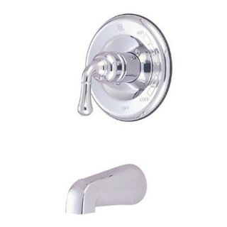 Elements of Design Single Handle Wall Mount Tub Only Faucet Lever