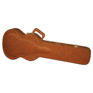 Gator Cases SG   Style Deluxe Wood Guitar Case in Brown   GW SG