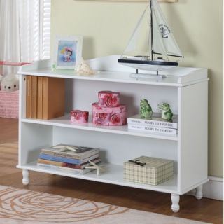 InRoom Designs Two Tier Bookcase in White