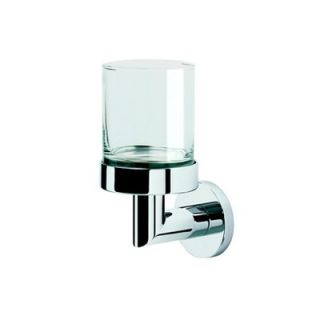 Geesa by Nameeks Circles Wall Mounted Tumbler Holder in Chrome