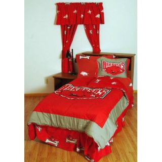 College Covers Arkansas Bed in a Bag with Team Colored Sheets