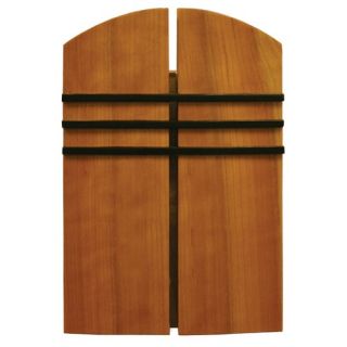 Wired Door Chime with Oak Stained Solid Birch Cover