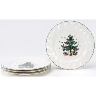Nikko Ceramics Happy Holidays 8 Salad Plate (Set of 4)   180 403
