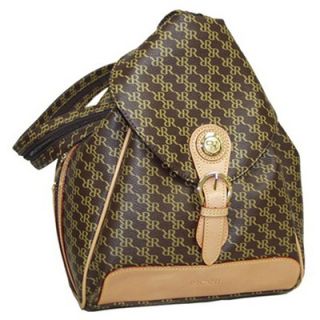 Rioni Aristo Zipper Strap Backpack in Brown   ad 20082