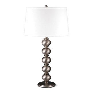 Lighting Enterprises 30 Table Lamp in Satin Nickel   T 1513/1506