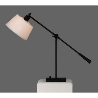 Robert Abbey Real Simple Boom Table Lamp in Matte Black