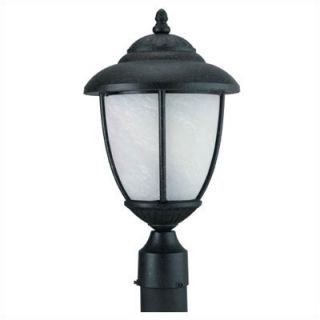  Lighting Yorktowne Outdoor Post Lantern in Forged Iron   82048 185