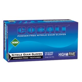 QuestProducts High Five Cobalt Nitrile Exam Glove 200 Count Case