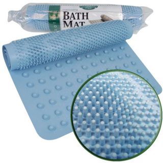 Massaging Bath Mat in Blue (Set of 2)