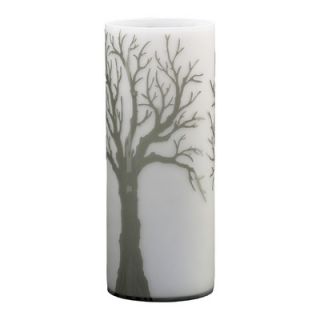 Cyan Design Large Alley Vase in Acid White and Smoke