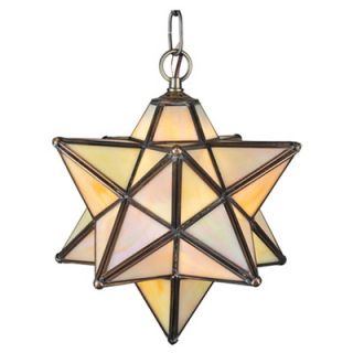 Meyda Tiffany Moravian Star 1 Light Mini Pendant