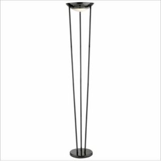 Adesso Odyssey Floor Lamp in Black Nickel