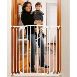 Dream Baby Extra Tall Hallway Swing Closed Saftey Gate in White