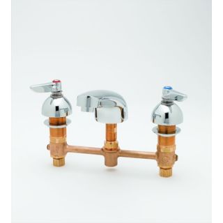 Elements of Design Heritage Widespread Bathroom Faucet with Double