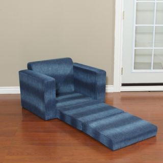 Home Loft Concept Kids Denim Fold Out Couch in Blue
