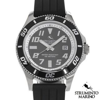 Strumento Marino Coralproof Mens Stainless Steel Watch   SM057RSS