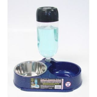 Molor Food N Fountain Pet Food / Water Dish   FF 204
