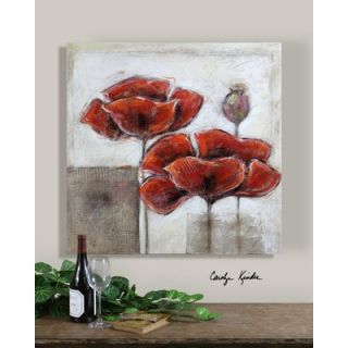 Uttermost The Red Ladies Canvas Wall Art By Carolyn Kinder   31.5 x