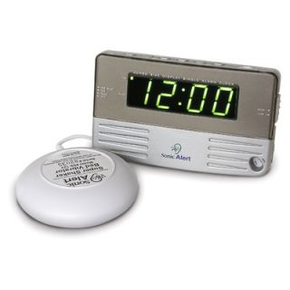 Sonic Alert Sonic Boom Bedside/Travel Vibrating Alarm Clock