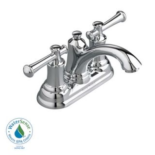  Centerset Bathroom Faucet with Double Lever Handles   7415.201