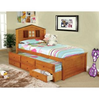 Hokku Designs Cottage Captain Twin Bed with Trundle   JEG 8873
