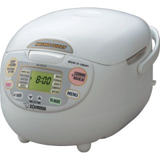Zojirushi Neuro Fuzzy 8.1 Rice Cooker/Warmer in Premium White   NS