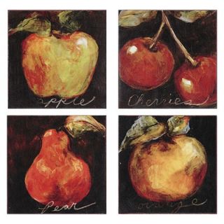 Paragon Assortment of Fruit (Apple, Cherry, Pear and Orange) Set of