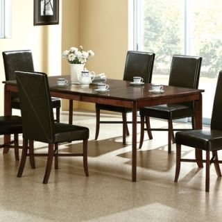 Monarch Specialties Inc. Rectangular Dining Table in Dark Espresso