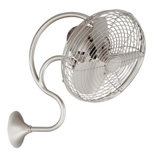 Melody Oscillating Wall Fan with Decorative Wall Switch