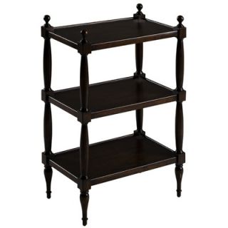 Cooper Classics Quinn Bookcase Side Table in Cherry
