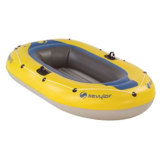 Caravelle 2 Person Inflatable Boat with Pump and Oars