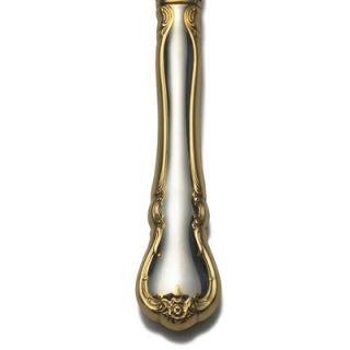 Towle Silversmiths French Provincial Gold Accent Butter Spreader with