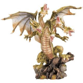 Lysander, the Five Headed Dragon Sculpture