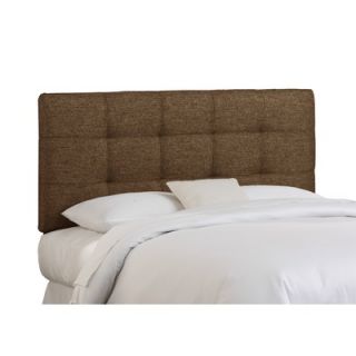 Skyline Furniture Button Tufted Upholstered Headboard   27GRPGNMTL