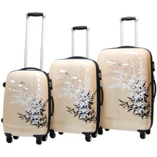 CalPak Bangkok Expandable Hardsided 3 Piece Spinner Luggage Set