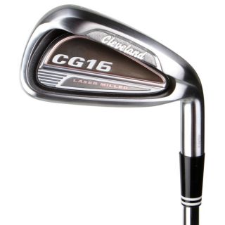 Ladies Cleveland Golf Clubs CG16 Satin Chrome 5 PW Irons Graphite