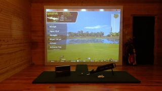  Golf Simulator Impact Screen Combo 12x9 Home Virtual Golf