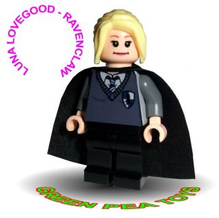 Lego Harry Potter Minifigure Custom Luna Lovegood Ravenclaw Uniform