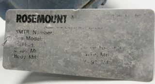 Rosemount 2088 Series Pressure Transmitter Tri Clamp