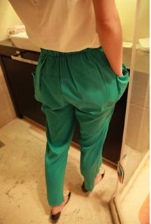 Lovely Candy Color Wave Point Harun Pants Leisure Trousers Pants 4