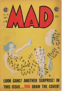 MAD #18 (1954) EC COMIC! ELDER, KURTZMAN, WOOD! HOWDY DOODY!
