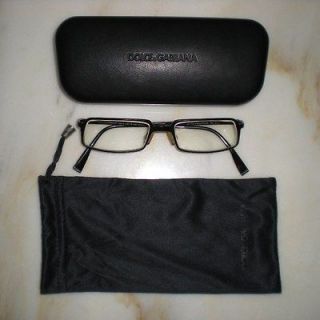 DOLCE & GABBANA PURE TITANIUM EYEGLASS FRAME MADE IN JAPAN with CASE