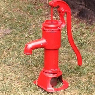 Antique Vintage Hand Water Pump Hazen Mfg Co  Hudson Michigan 20