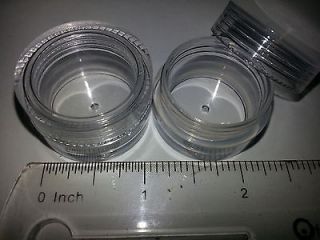  Jar Container Cosmetic Packaging Sample Pot / Nail Art   Lip Balm Vial