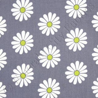 Michael Miller Oopsie Daisy Doodle Gray Kids Cotton Quilt Quilting