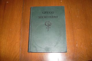 old gregg shorthand book copyright 1916 gregg publishing time left