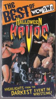 WCW Best Halloween Havoc Factory SEALED VHS Video Wrestling New WWF