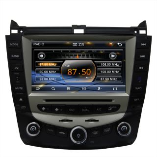 03 07 Honda Accord Car GPS Navigation Radio TV Bluetooth USB MP3 DVD